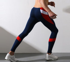 Фото - Чоловічі легінси SuperBody. Колір темно-синій. Артикул: 32-0019 - Men box