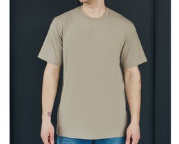Фото - Базовая мужская футболка Staff beige gray basic - Men box