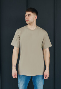 Фото - Базовая мужская футболка Staff beige gray basic - Men box