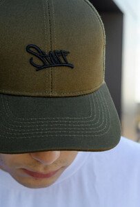Фото - Літня кепка-тракер кольору хакі Staff khaki logo - Men box