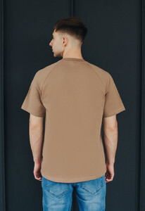 Фото - Коричневая базовая футболка Staff basic brown - Men box