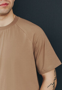Фото - Коричневая базовая футболка Staff basic brown - Men box