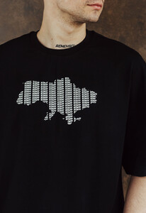 Фото - Патриотическая оверсайз футболка Staff territory oversize - Men box