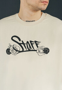 Фото - Оверсайз футболка со змеей Staff logo & snake oversize - Men box