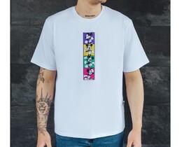 Фото - Белая футболка с Микки Маусом Staff mi oversize - Men box