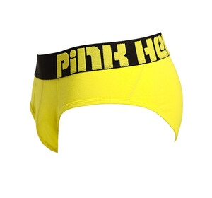 Фото - Бріфи чоловічі від Pink Hero жовтого кольору - Men box