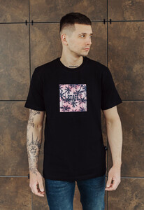 Фото - Футболка черная с пальмами Staff palms & logo - Men box