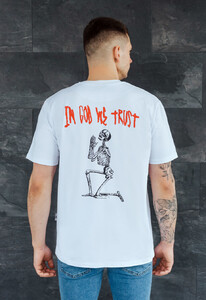 Фото - Мужская футболка белая Staff we trust - Men box