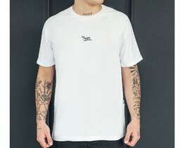Фото - Базовая белая футболка Staff white logo - Men box