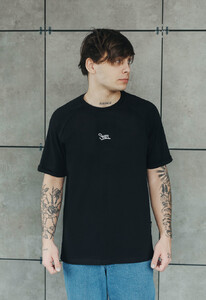 Фото - Черная базовая футболка Staff black logo - Men box