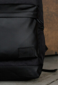 Фото - Универсальный черный рюкзак Staff rolltop 22L all black - Men box