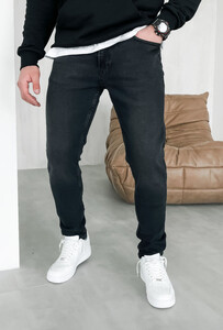 Фото - Приталенные джинсы черного цвета Staff black slim-fit - Men box