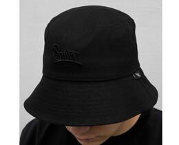 Фото - Однотонна чорна панама Staff all black logo - Men box