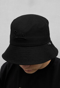 Фото - Однотонна чорна панама Staff all black logo - Men box