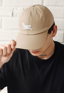 Фото - Кепка тракер бежевого кольору Staff beige logo - Men box
