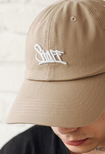 Фото - Кепка тракер бежевого кольору Staff beige logo - Men box