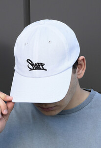 Фото - Біла кепка тракер Staff white logo - Men box