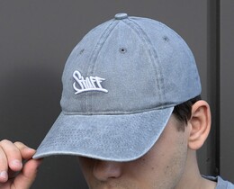 Фото - Кепка тракер серого цвета Staff gray logo - Men box