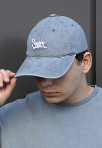 Фото - Кепка тракер серого цвета Staff gray logo - Men box