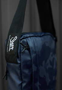Фото - Сумка через плечо темно-синяя Staff navy camo - Men box