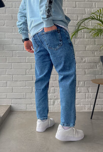 Фото - Универсальные синие джинсы Staff blue regular - Men box