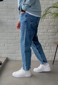 Фото - Универсальные синие джинсы Staff blue regular - Men box