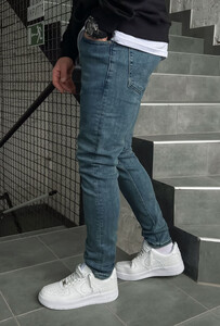 Фото - Обтягивающие синие джинсы Staff  blue2 slim - Men box