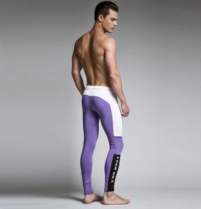 Фото - Чоловічі легінси SuperBody. Колір фіолетовий. Артикул: 32-0030 - Men box