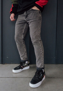 Фото - Серые зауженные джинсы Staff gray slim - Men box