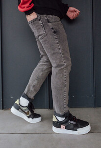 Фото - Серые зауженные джинсы Staff gray slim - Men box