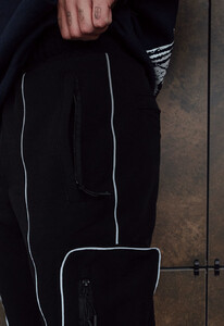 Фото - Штаны с накладным карманом Staff cargo fut spandex - Men box