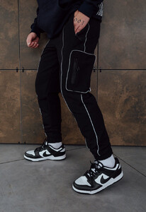 Фото - Штаны с накладным карманом Staff cargo fut spandex - Men box