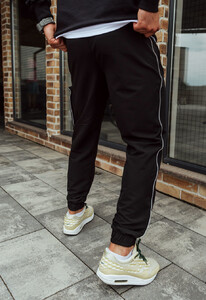 Фото - Штаны с накладным карманом Staff cargo fut spandex - Men box