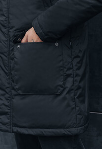 Фото - Удлиненная зимняя парка Staff gr black - Men box