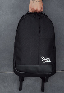 Фото - Черный мужской рюкзак Staff poly 26L logo black - Men box