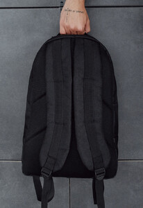 Фото - Черный мужской рюкзак Staff poly 26L logo black - Men box