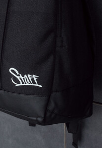 Фото - Черный мужской рюкзак Staff poly 26L logo black - Men box