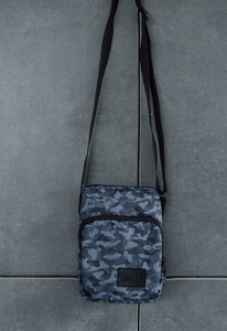 Фото - Сумка барсетка через плечо Staff camo gray - Men box