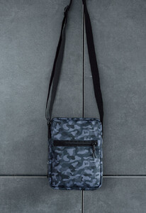 Фото - Сумка барсетка через плечо Staff camo gray - Men box