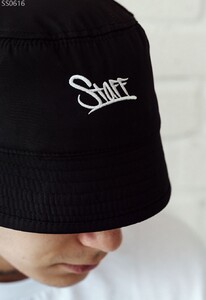 Фото - Чоловіча чорна панама Staff black logo - Men box