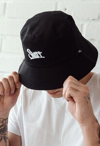 Фото - Панама чорного кольору Staff black logo - Men box