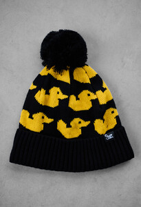 Фото - Шапка з принтом качечок Staff black & yellow pattern - Men box