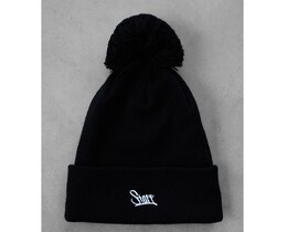 Фото - Чорна шапка з білим лого Staff logo black - Men box