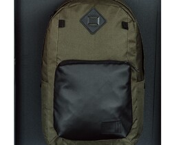 Фото - Мужской рюкзак Staff ri 16L khaki & black - Men box