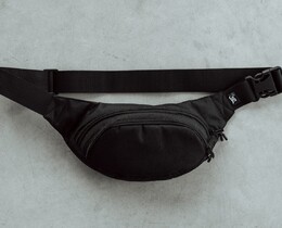 Фото - Унисекс сумка на пояс Staff black - Men box