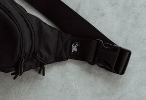 Фото - Унисекс сумка на пояс Staff black - Men box