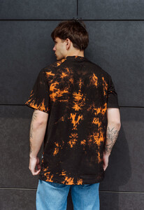 Фото - Футболка тай-дай Staff tay day logo & snake oversize - Men box