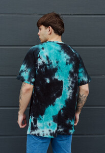 Фото - Тай-дай оверсайз футболка Staff tay day dub-dub oversize - Men box