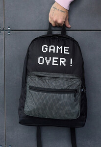 Фото - Молодіжний рюкзак Staff Game over 20L black - Men box