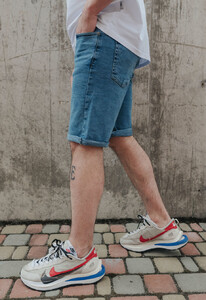 Фото - Джинсові шорти для хлопців Staff blue slim-fit - Men box